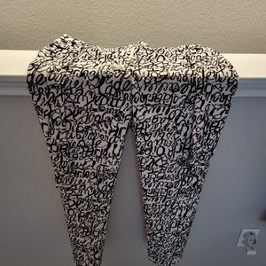 white graffiti pants size 12